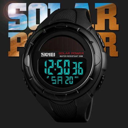 Reloj Solar SKMEI 1405: Estilo Deportivo Eco-Amigable 🌟