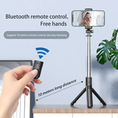 Trípode Inalámbrico con Bluetooth: Estabilidad y Elegancia en tus Fotos 📸