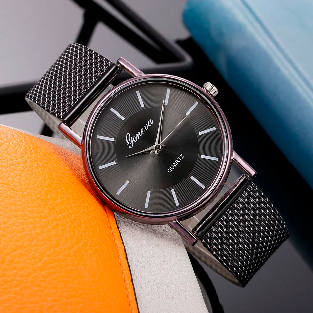 Reloj de Lujo para Mujer con Correa de Malla: Elegancia y Estilo en Tu Muñeca 🌟