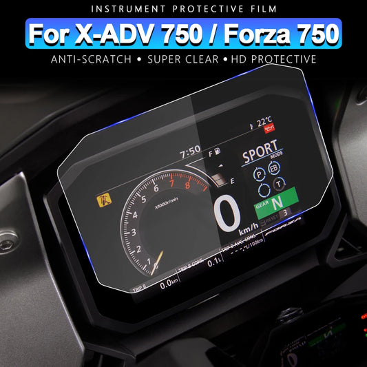 Película Protectora de Pantalla Antiarañazos para Tablero de Honda Forza750 XADV 2021-2023