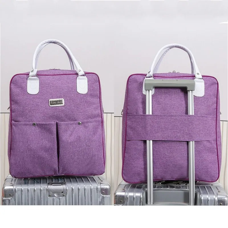 ¡Bolsa de Viaje Elegante y Práctica para Mujer, ideal para tus aventuras! ✈️👜