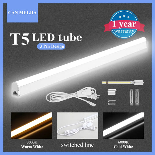 Tubo de Luz LED T5 T8 - Brillante Elegancia en Casa