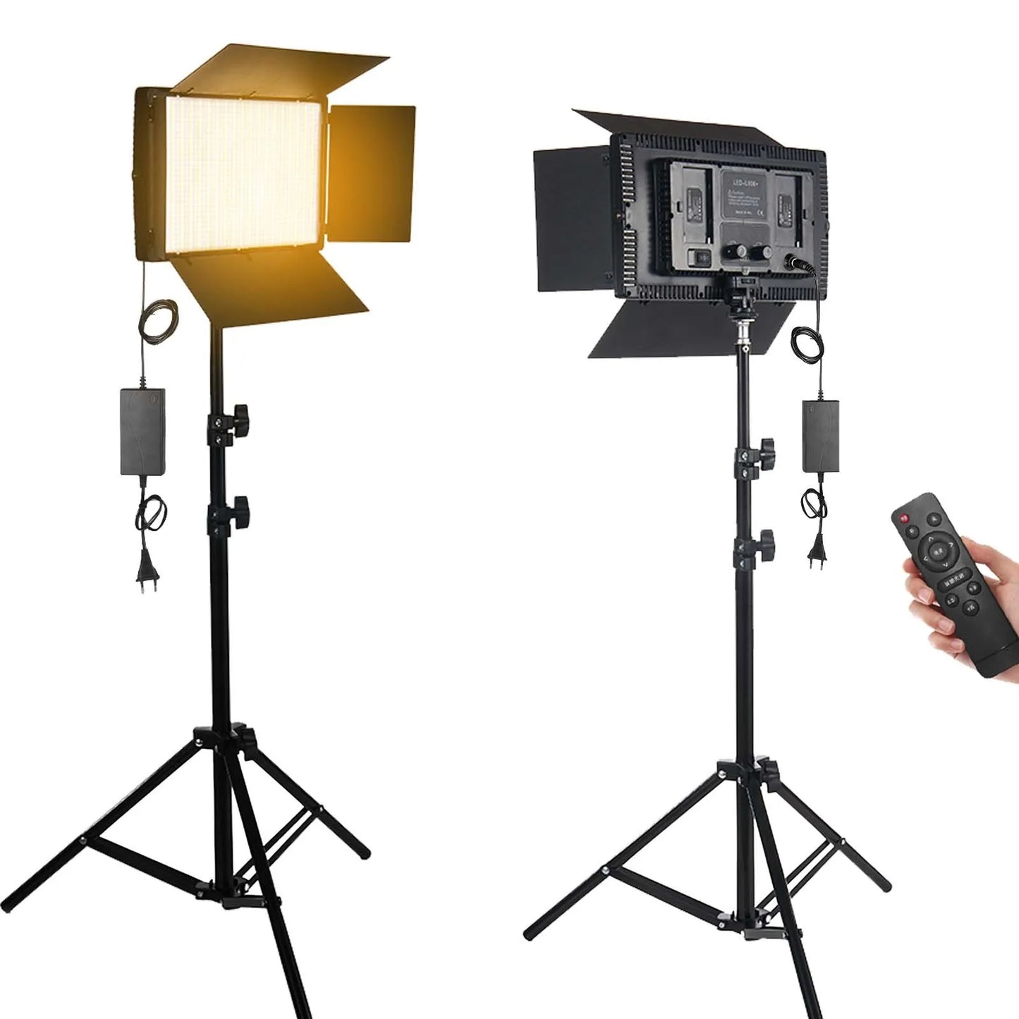 Luz LED de Relleno para Estudio Fotográfico: Iluminación Profesional y Portátil