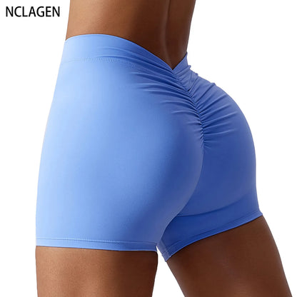 Shorts Yoga Mujer NCLAGEN Levanta y Esculpe 🏋️‍♀️