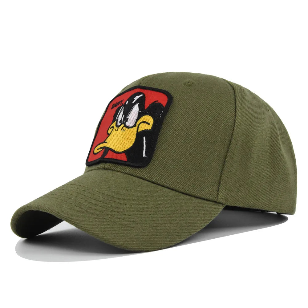 Gorro Snapback Duck DAFFY de Poliéster: ¡Estilo y Protección!