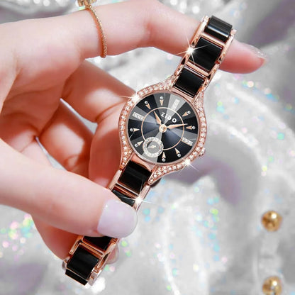 Reloj Retro de Lujo Ligero para Mujer - Elegancia y Resistencia en uno solo 🌟