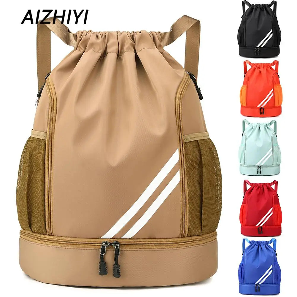 Mochila Deporte Impermeable con Compartimento para Zapatos - AIZHIYI 🎒