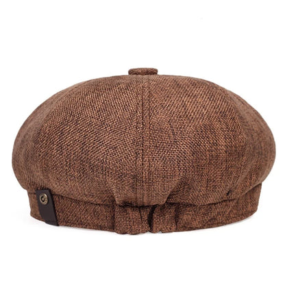 Gorro Newsboy VORON: Estilo Retro y Fresco 🧢