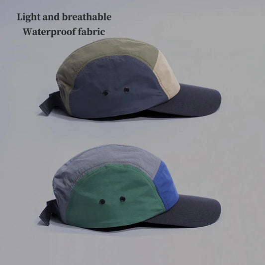 America Summer Hip hop Flat Baseball Cap for Men Women Hiking Camp Waterproof Cap Outdoors Sun Hat Fishing 5 Panel Cap