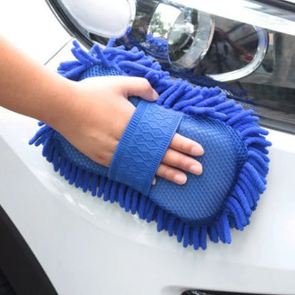 Guante de Lavado de Coche de Microfibra Chenille: ¡Limpieza Impecable! 🚗