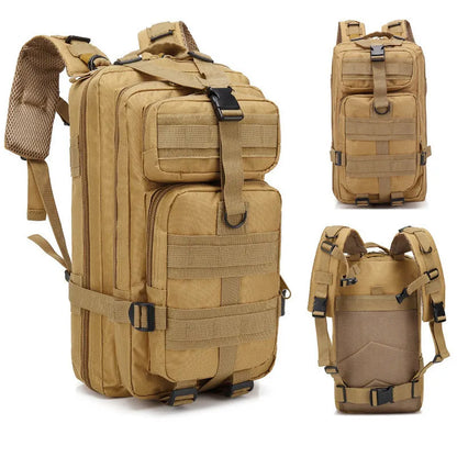 Men's 25L Tactical Backpack Waterproof Molle Hiking Backpack Sport Travel Bag Outdoor Trekking Camping  Backpack