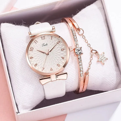 Reloj de Pulsera Magnético Rosa para Mujer 🌸