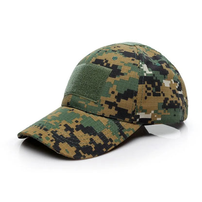 Gorra de Béisbol Camuflaje Militar Unisex Ajustable