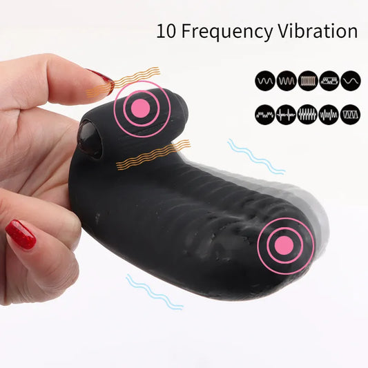 Vibrador con Manga de Dedo para Punto G - ¡Experimenta la Máxima Satisfacción! 🌟