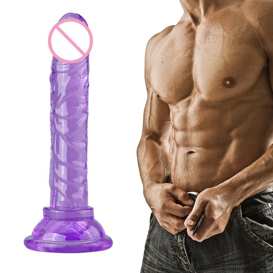 Vibrador de Silicona TLXT con Ventosa y Vibración Potente