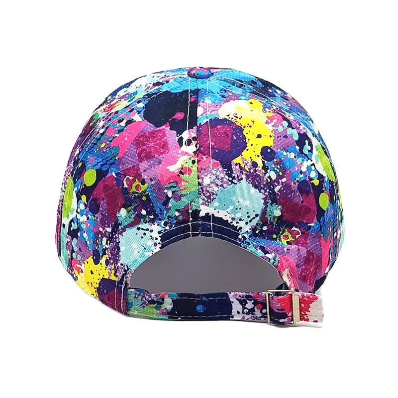 ¡Gorra de Béisbol Estampada con Graffiti de las Cuatro Estaciones 2023 - Exclusividad y Elegancia!