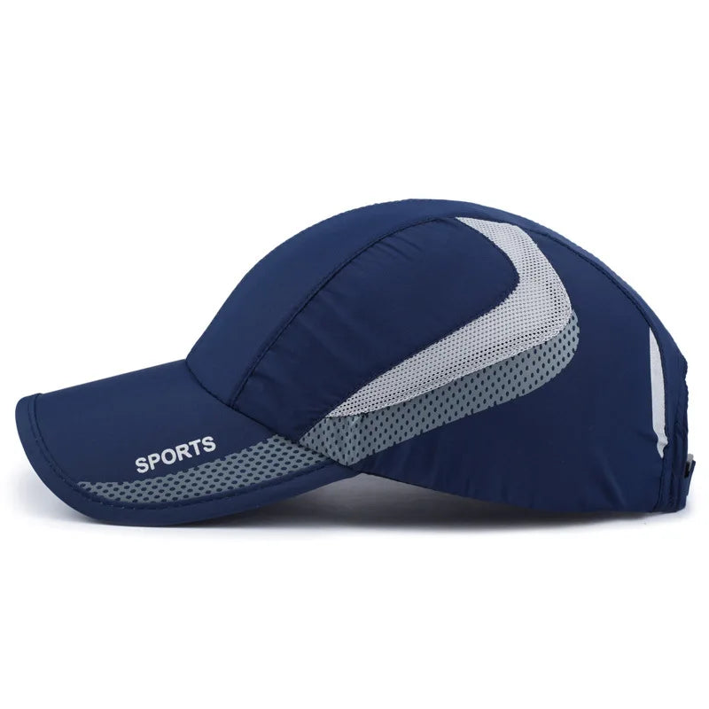 ¡Gorra Deportiva de Malla para Baseball MOONBIFFY - Protección Solar y Secado Rápido!