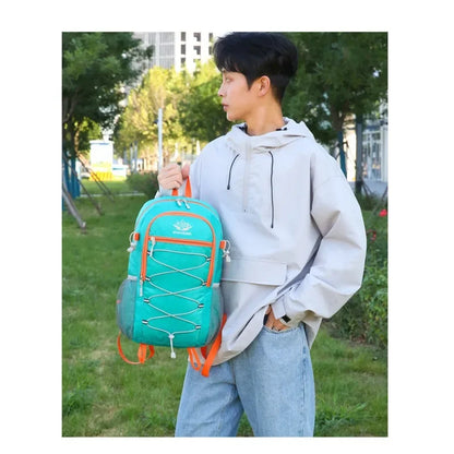 New Men's  Outdoor Backpack Foldable Ultra Light Oxford Cloth Hiking Backpack Multifunctional Leisure Backpack Travel Bag