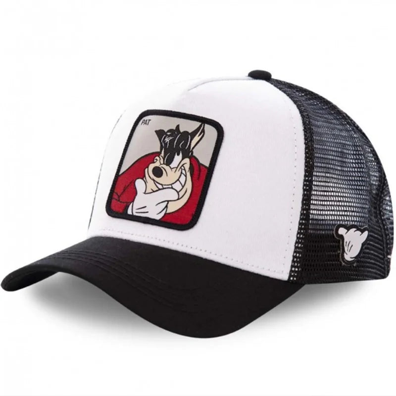 Gorra de Béisbol Snapback Disney Anime Cartoon de Algodón de Alta Calidad