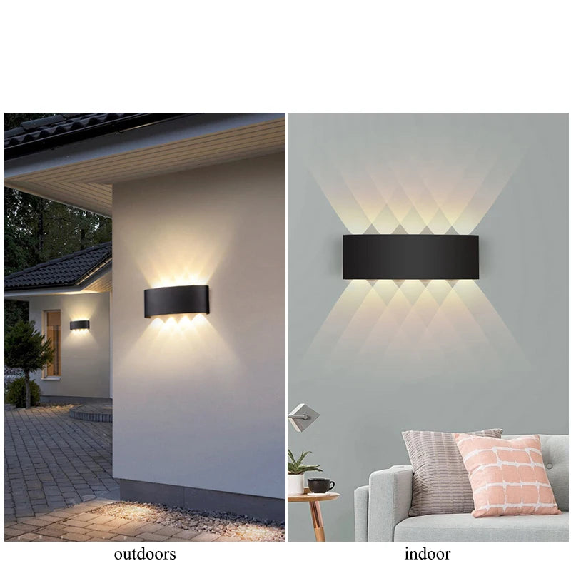 Lámpara de Pared LED Exterior EnwYe - Iluminación Moderna y Resistente IP65 ⚡