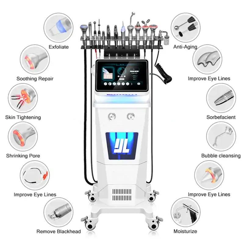 M21 Hydradermabrasion: Máquina Facial 13 en 1 🌟