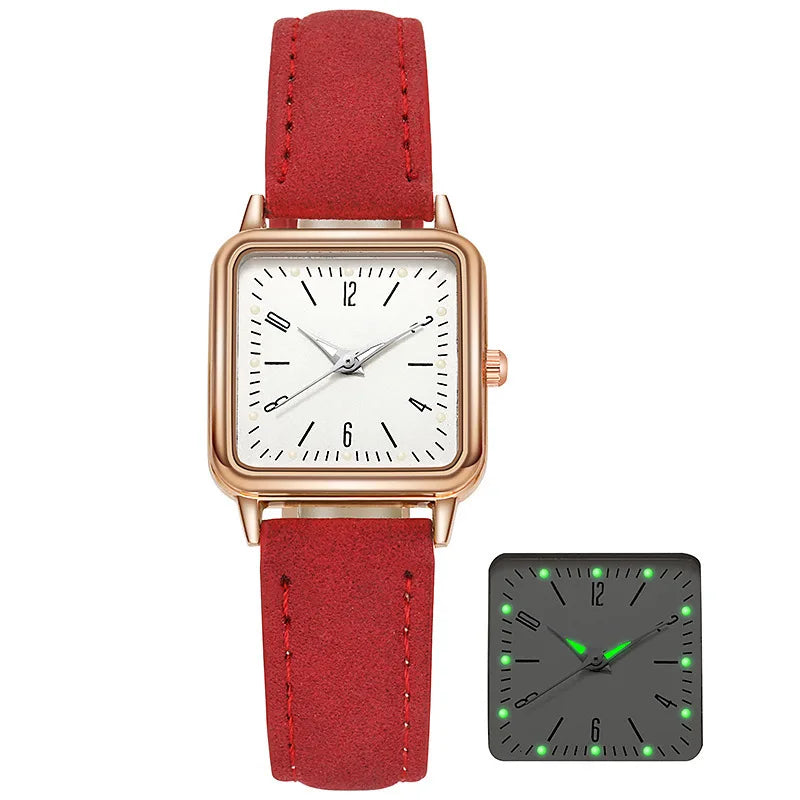 Reloj de Cuero Luminoso para Mujer Wal-Joy: Elegancia y Funcionalidad