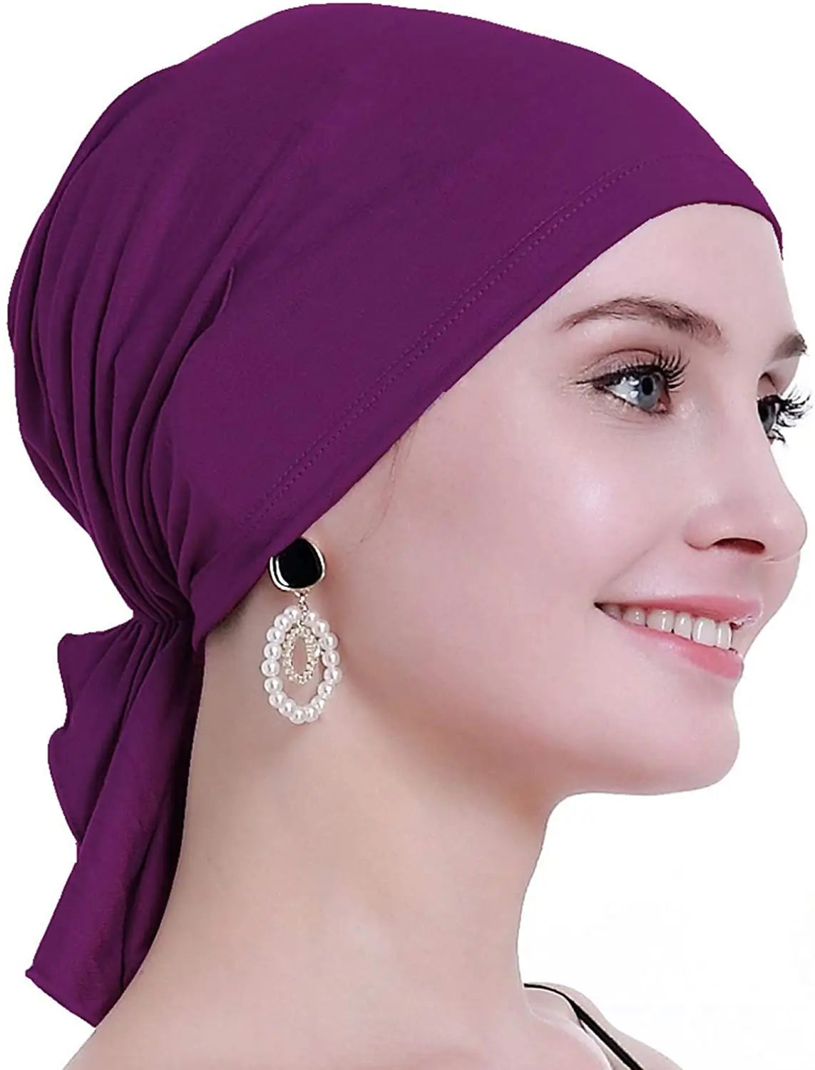 ¡Turbante de Bambú Pre-Atado para Mujer! 🌸 ¡Estilo y Comodidad en Uno! ¡Añádelo a tu Look Ahora! 🌟