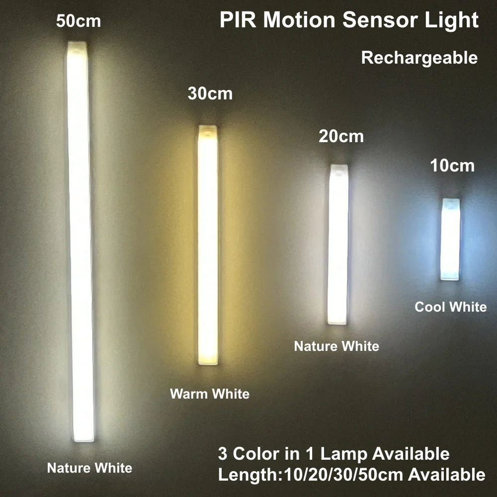 Lámpara de Lujo: Iluminación LED con Sensor de Movimiento