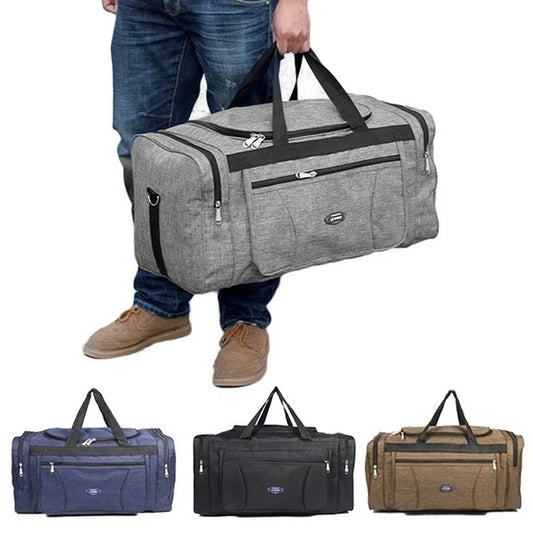 ¡Bolsa de Viaje Oxford Impermeable para Hombres: Elegancia en Movimiento! 🌟