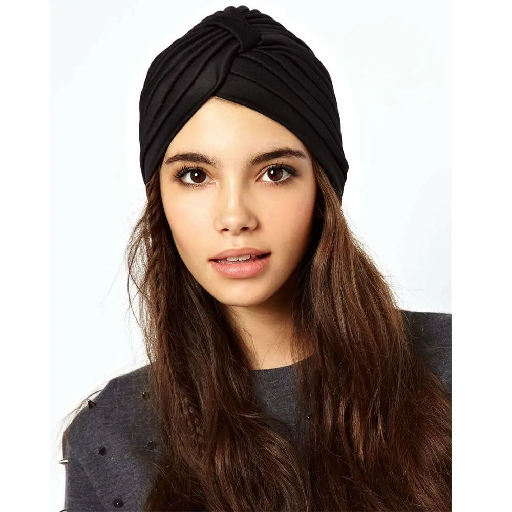 Gorro Turbante Francés de Mujer: ¡Estilo y Comodidad en Uno! 🌟 ¡Luce Sofisticada Todos los Días! 💃