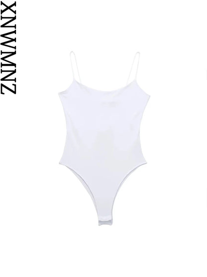 Top Strap XNWMNZ: Bodysuit Verano 2023 - Elegante y Cómodo