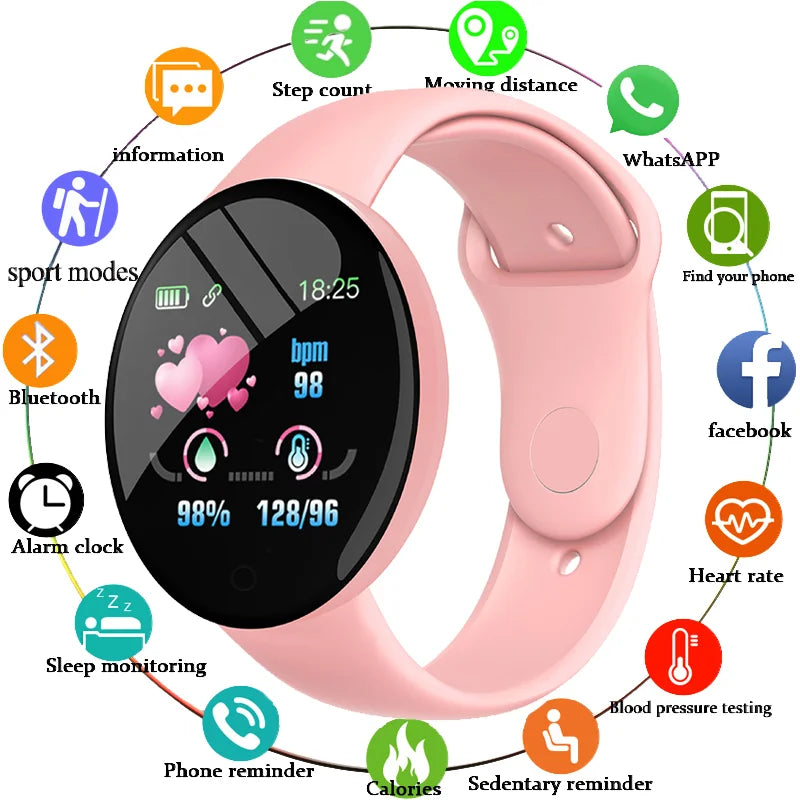 Reloj Inteligente Vaiquela: Fitness Tracker con Monitor de Salud & Conectividad Completa