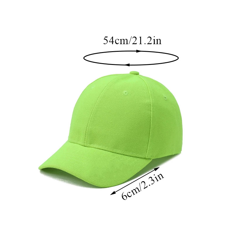 Gorra de Béisbol Infantil Ajustable en Colores Dulces - Protección Solar y Estilo ¡Imbatibles!