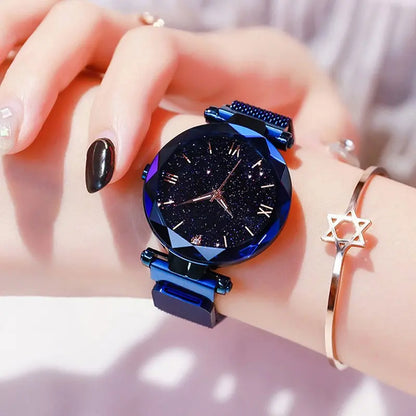 Reloj de Moda Mujer Starry Sky con Cierre Magnético