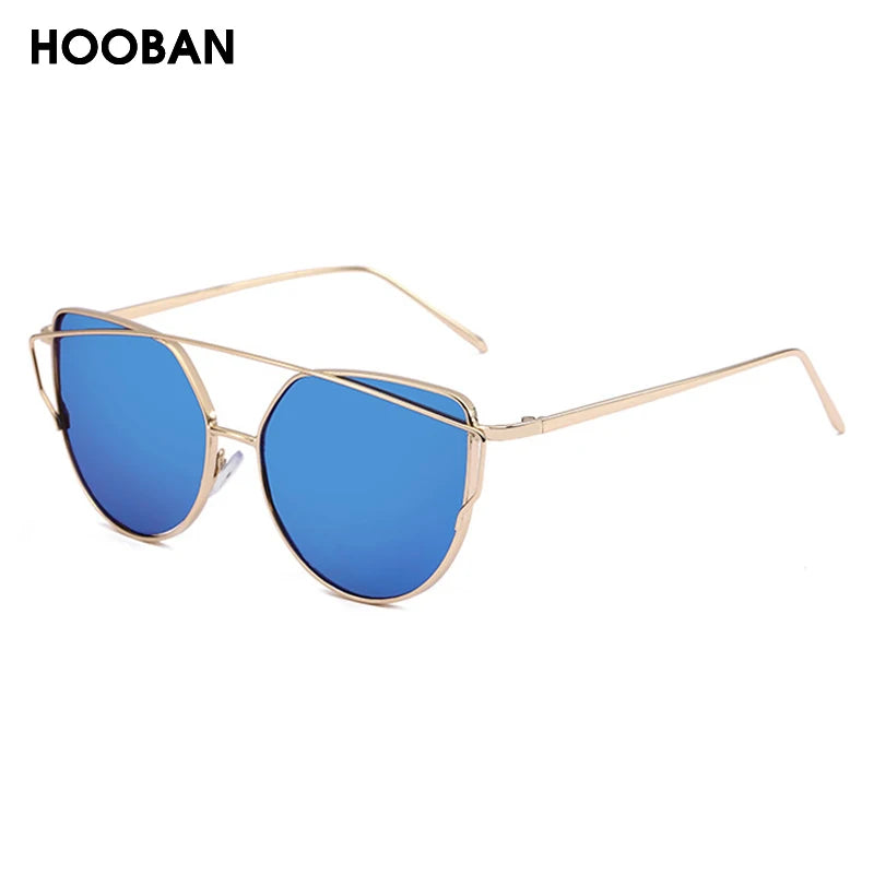 Gafas de Sol Cat Eye HOOBAN: ¡Estilo y protección para tus ojos! 🌟