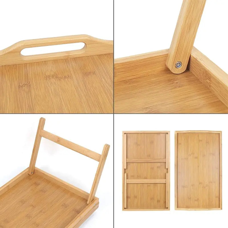 Mesa Plegable de Madera Maxhome: Versátil y Elegante 🛏️