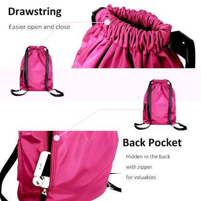 Waterproof Sport Bag Gym Bag Softback Sports Backpacks Women Men Sports Bags Sport Accessories Bag for Gym Fitness Backpack