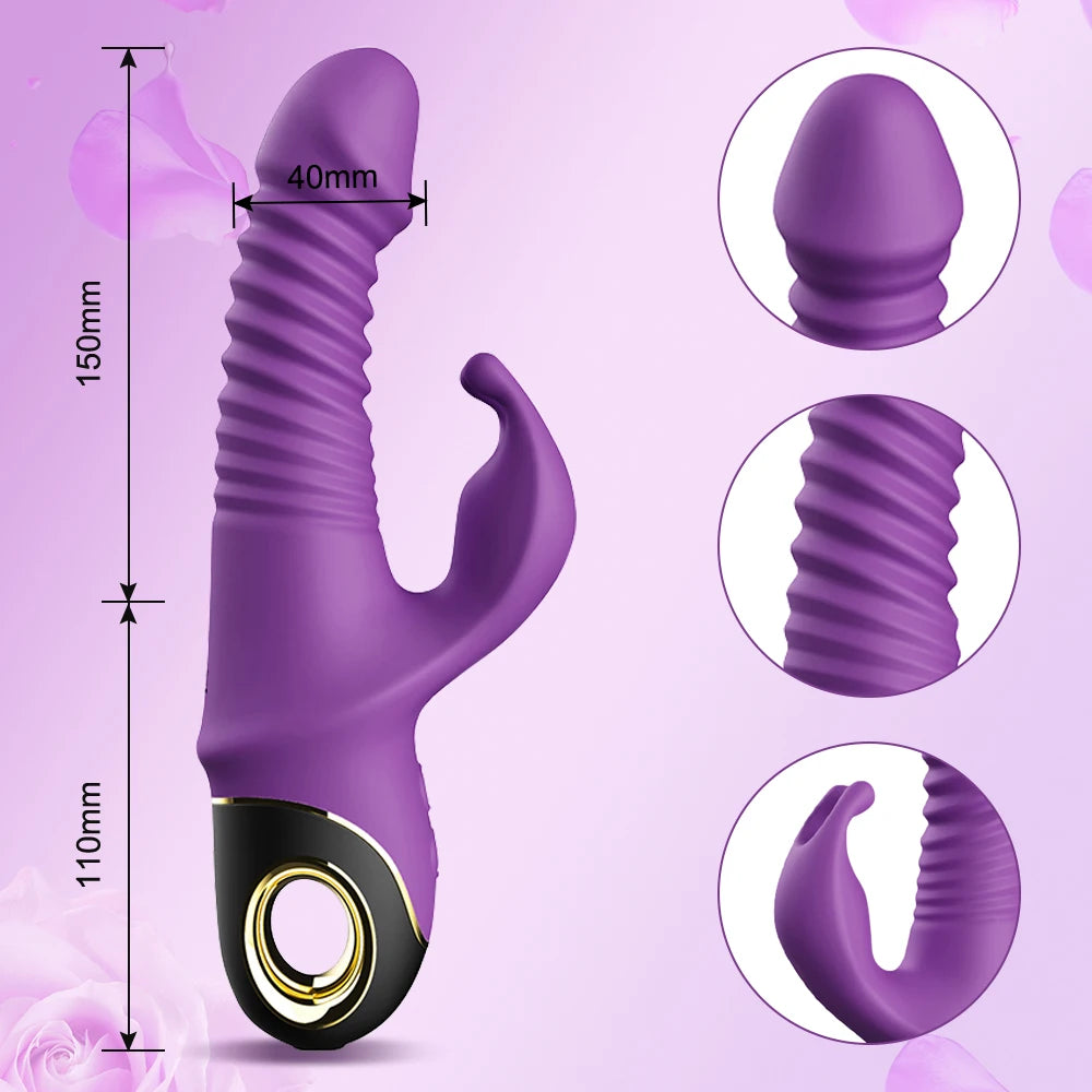 Vibrador Automático Telescópico 2022 TLUDA - Placer Revolucionario