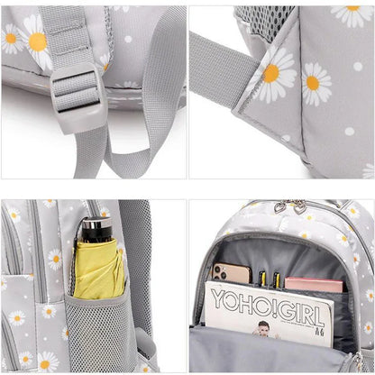 New School Backpack for Girls Children Schoolbags Waterproof Kids School Pencil Case Mochila Infantil Lunchbox Mochila Para Dama