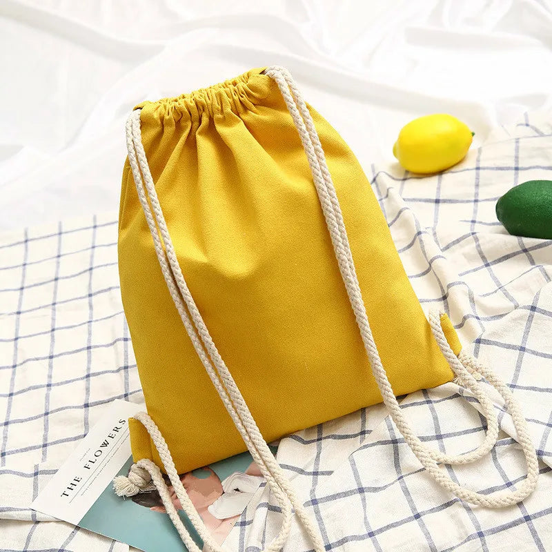 Mochila de Lona con Cordón: Estilo, Comodidad y Durabilidad en Uno 🎒🌸 ¡Resalta en Estilo y Distinción con Nuestro Exquisito Artículo de Alta Calidad! 🌟