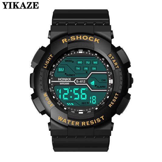 Reloj Deportivo Digital LED YIKAZE: Funcionalidad y Estilo en Uno solo