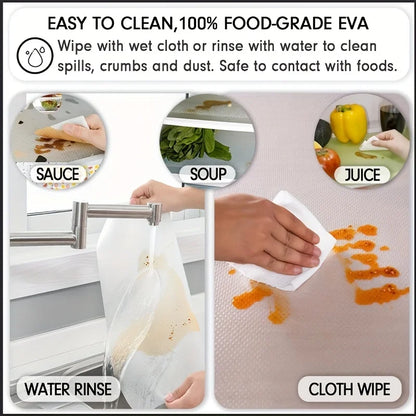 Set de 4 Mats de Nevera Impermeables EVA - ¡Mantén tu Cocina Impecable!