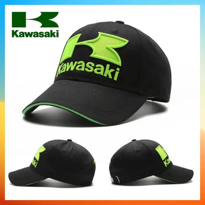 Gorra de Béisbol Kawasaki Genuine con Detalles Bordados - Envío Rápido 🧢