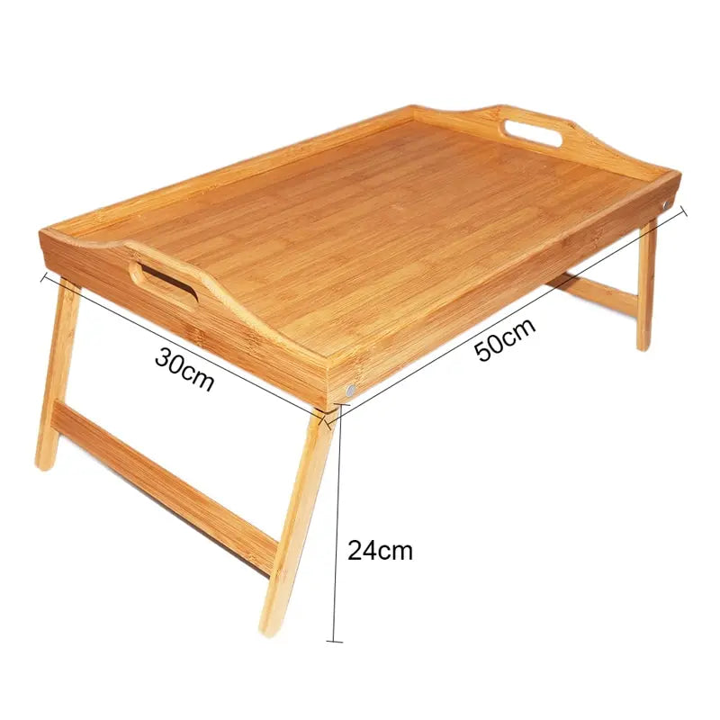 Mesa Plegable de Madera Maxhome: Versátil y Elegante 🛏️