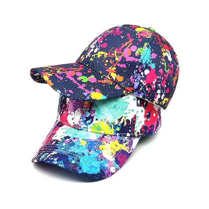 ¡Gorra de Béisbol Estampada con Graffiti de las Cuatro Estaciones 2023 - Exclusividad y Elegancia!