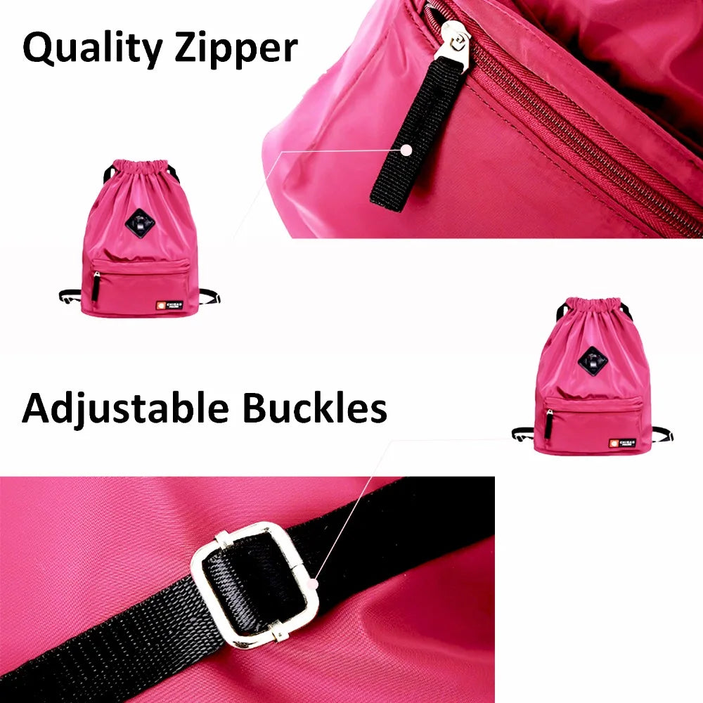 Waterproof Sport Bag Gym Bag Softback Sports Backpacks Women Men Sports Bags Sport Accessories Bag for Gym Fitness Backpack