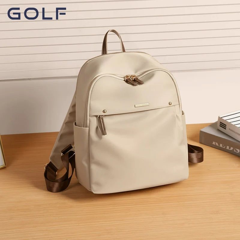 Golf Backpack for Women 2023 New Simple and Fashionable School Bag for Women College Students Leisure Backpack