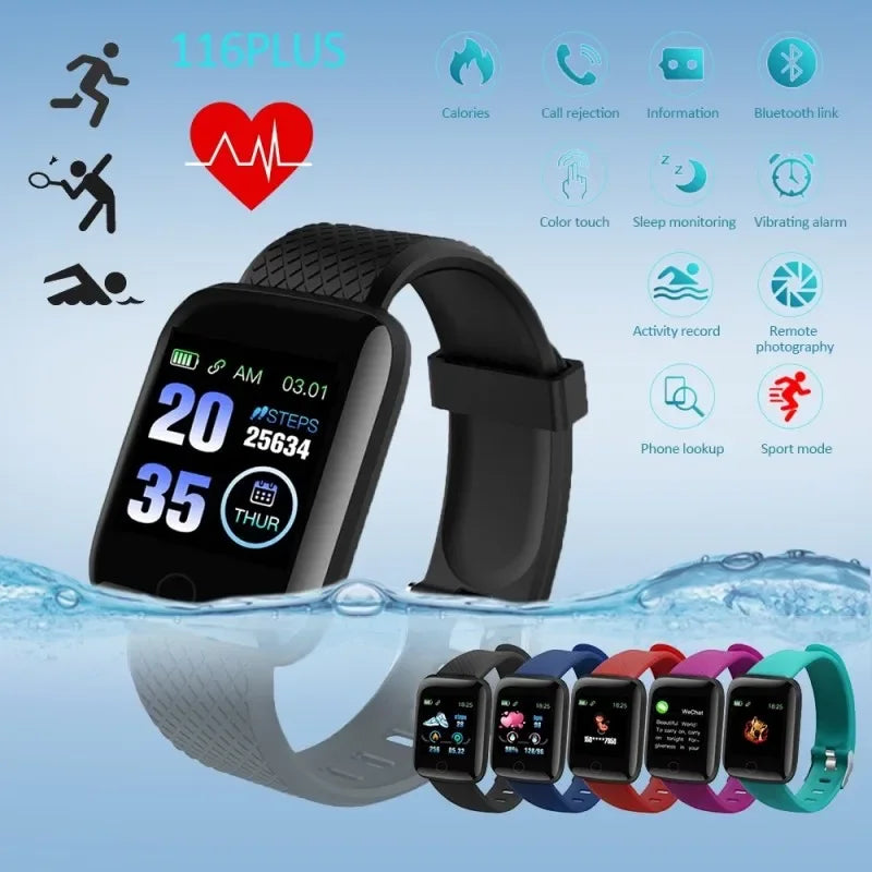 Smartwatch Bluetooth ERIKOLE: Monitor de Salud Completo