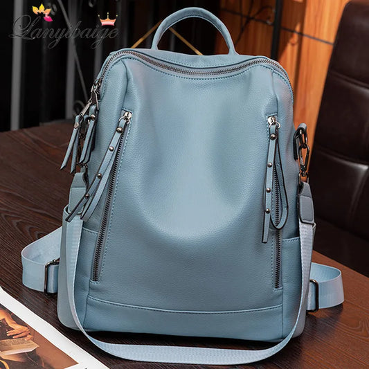 Sac A Dos Fashion Bgapack Women Backpack School Bags For Teenage Girls High Quality Ladies Travel Backpacks Mochila Feminina2024