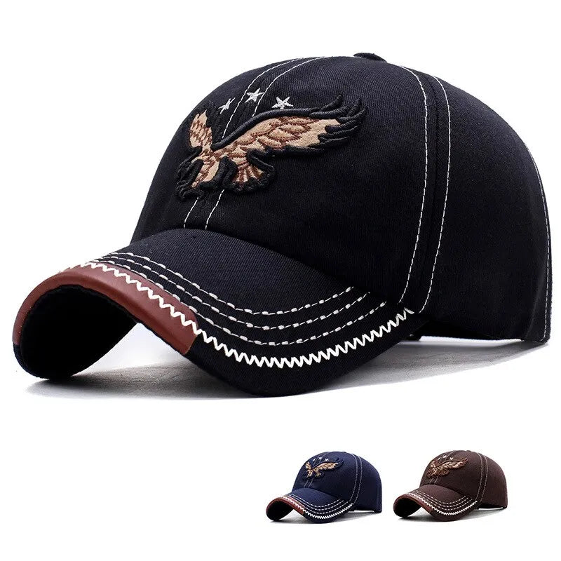 Gorra de Béisbol Eagle Embroidery: Estilo, Protección y Comodidad 🧢🌟